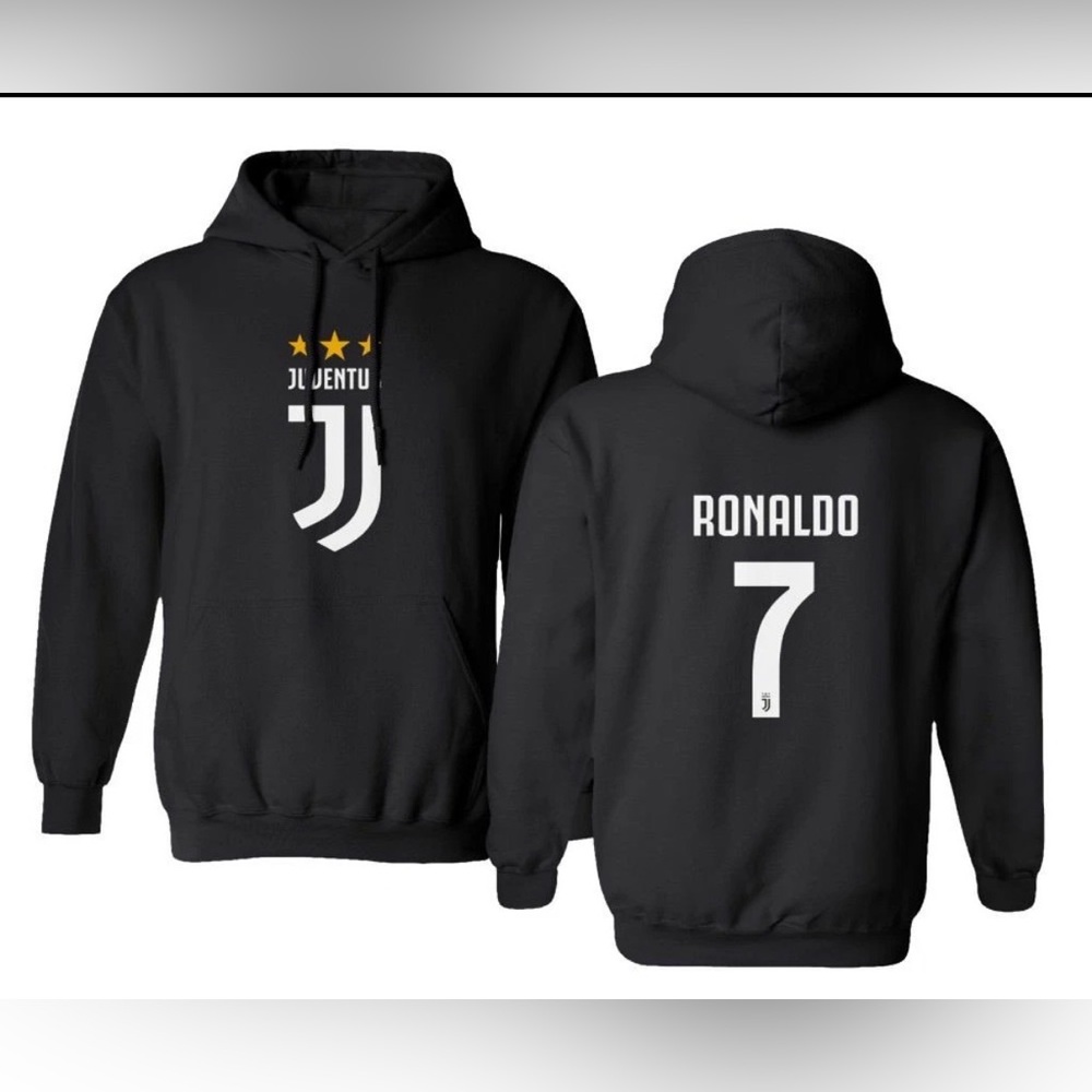 Juventus Cristiano Ronaldo #7 Youth Sweatshirt/Hoodie‎ ⚽️⭐️